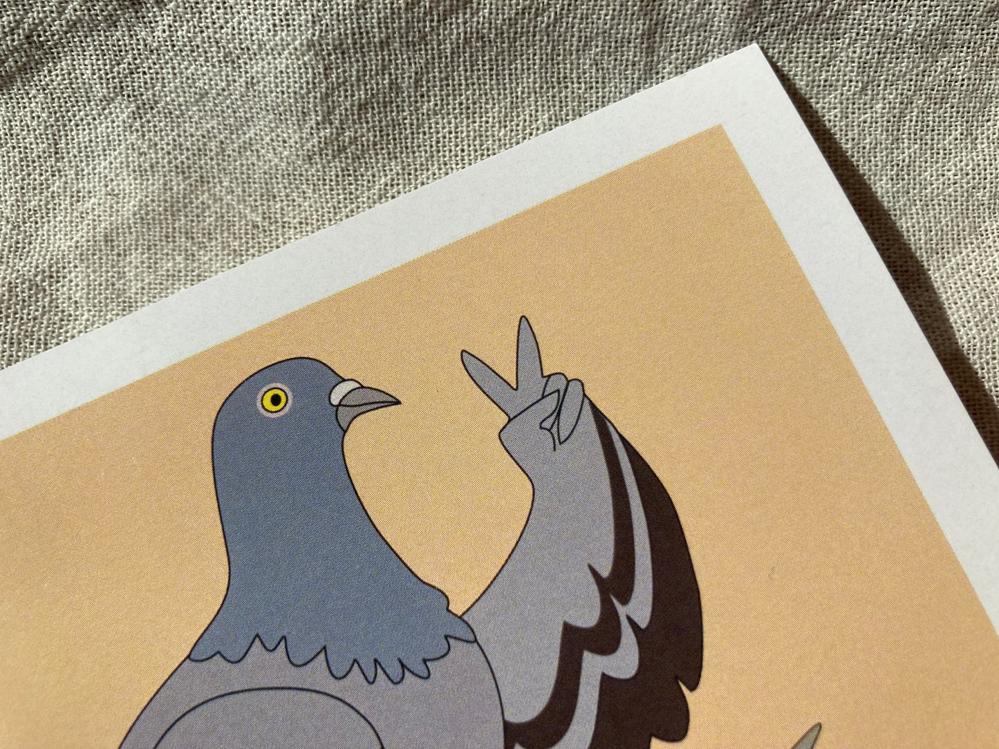 Postkarte Peace Taube