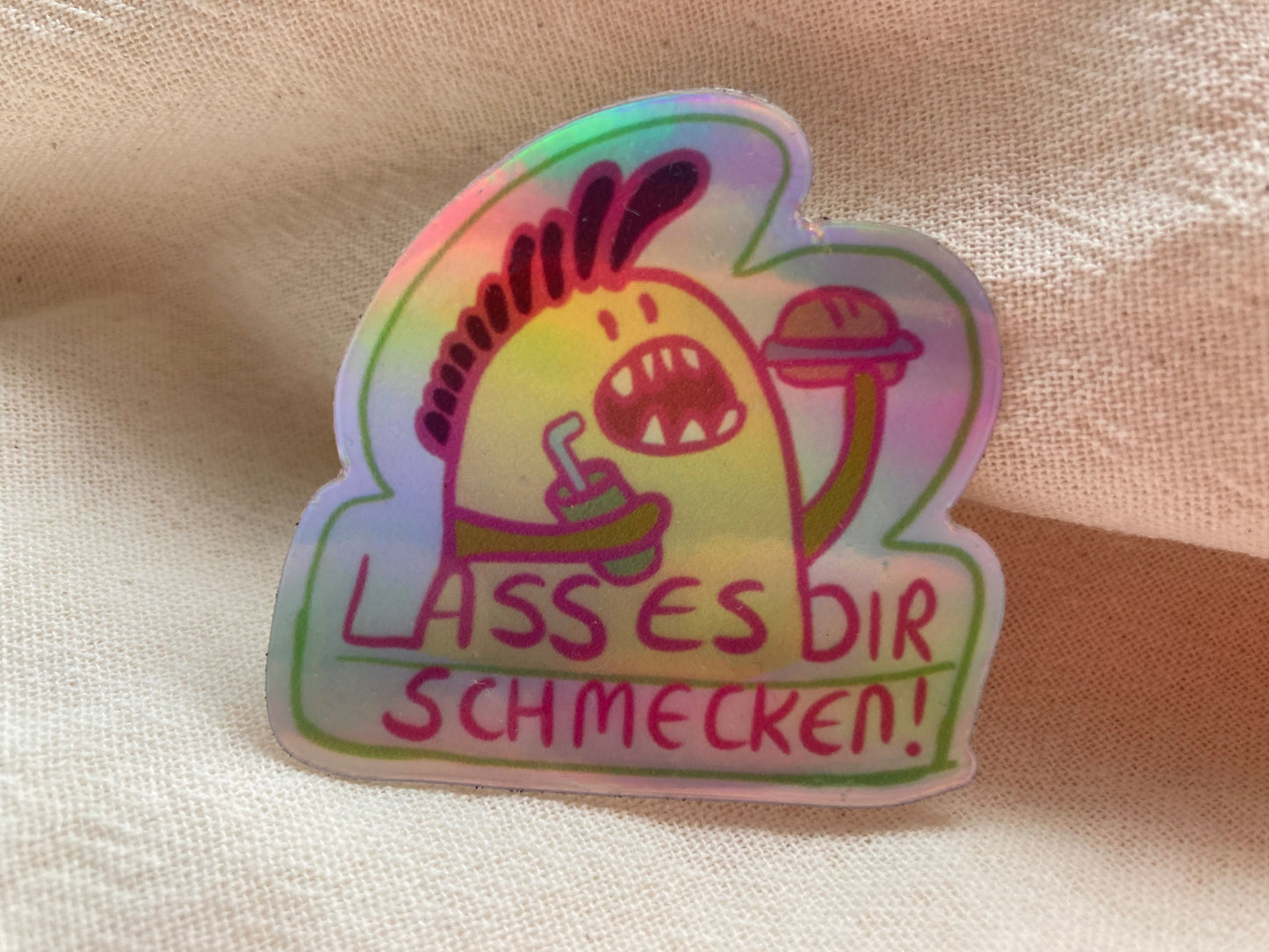 Lass es dir schmecken Sticker