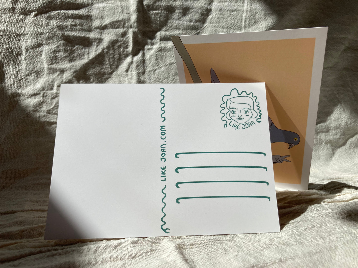 Postkarte Peace Taube