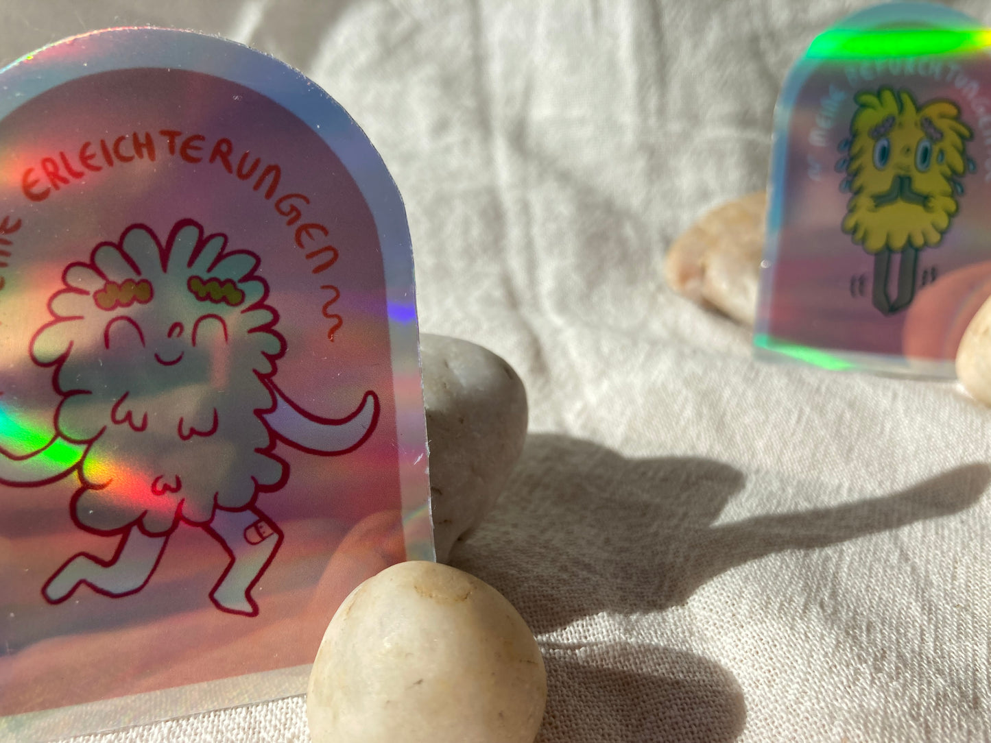 Sticker Set Befürchtungen und Erleichterungen