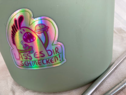 Lass es dir schmecken Sticker