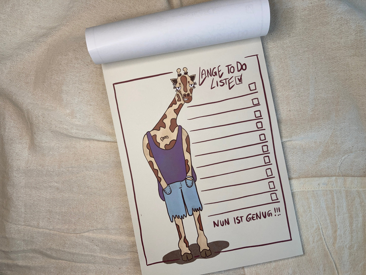 Giraffen To Do Listen Block