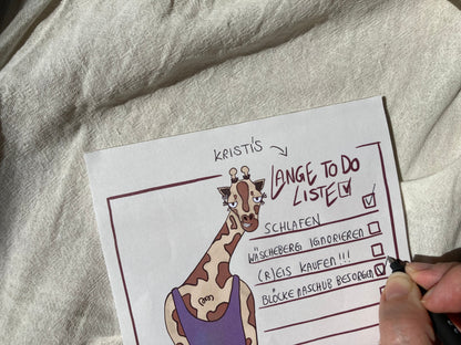Giraffen To Do Listen Block