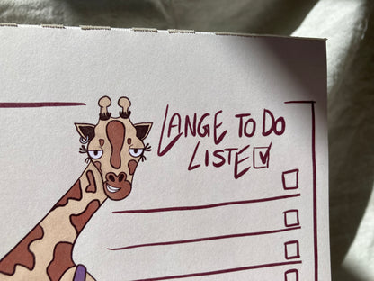 Giraffen To Do Listen Block