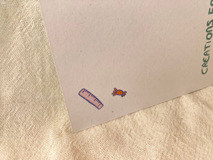 Schultüten Schulstart Postkarte